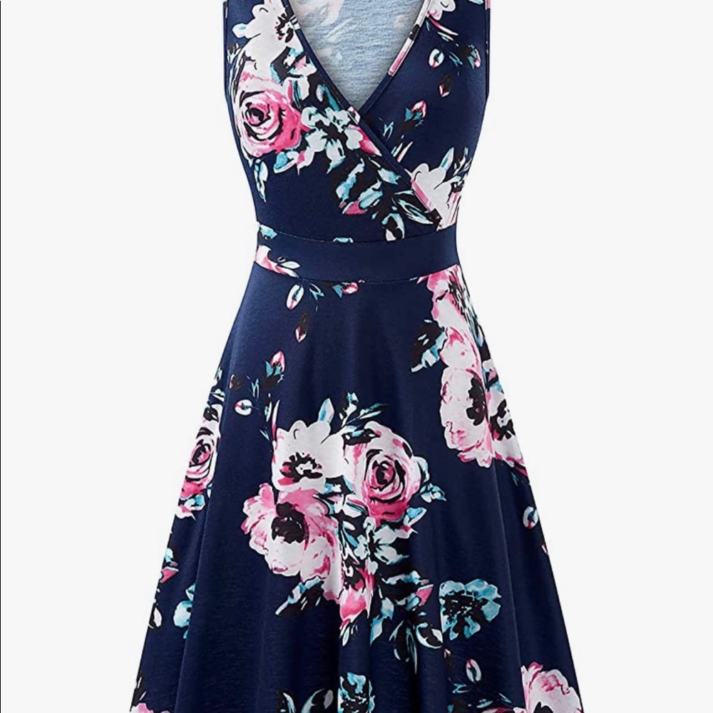 New floral midi dress